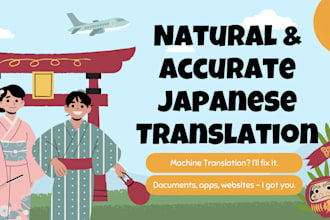 clear, accurate, and polished japanese translations for your content