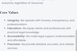 draft legal documents and provide expert paralegal support