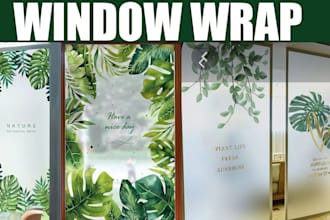 create vehicle door, window vinyl decals, car magnet