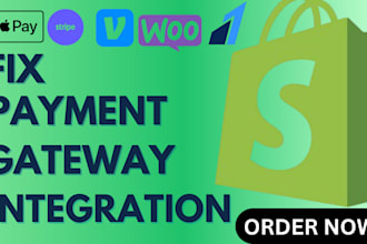 integrate stripe paypal razorpay to woocommerce fix shopify payment integration