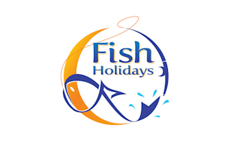 design memorable genuine fish holidays logo