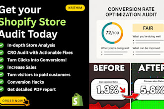 audit your shopify store for conversion rate optimization with actionable fixes