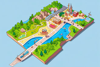 draw vector map in illustrator