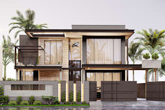 create sketchup 3d model architectural rendering and animations