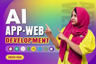be ai app developer ai website developer do ai agent ai chatbot development