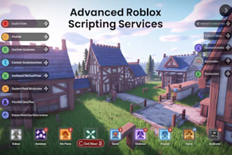 be your roblox scripter game developer and script any system in roblox studio