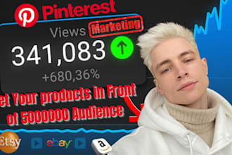 pinterest pin etsy stan promotion shopify soocial media marketing seo etsy sales