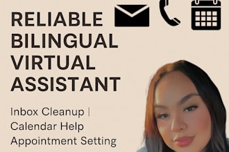 be your reliable bilingual virtual assistant