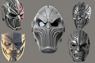 cosplay helmet mask model custom 3d mask helmet character mask horror cosplay