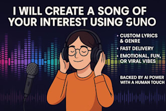 create a custom ai generated song using suno ai