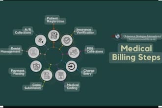 do medical billing eligibility verification charge entry claim submission