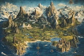 make a fantasy map for your dnd game