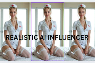 create ultra realistic ai influencer model ai nsfw animation ai onlyfan model