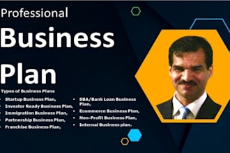 develop investor ready business plan, pitch deck, and financial plan
