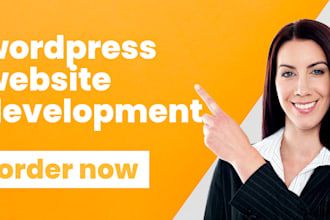 do wordpress website development, design or redesign wordpress blog website