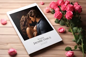 design erotica romance book cover or ebook cover