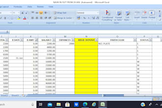 clean, format, merge, split excel data