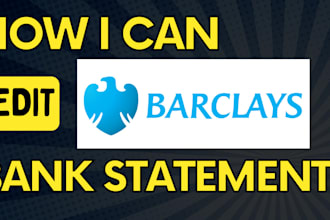 prepare bank reconciliation and financial statements for you