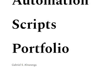 create custom automation scripts or bots