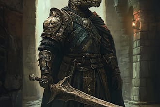 dnd character art and dnd character art