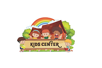 make a modern childcare daycare babyshop kids logo or any professional design