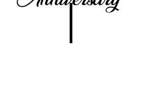make anniversary toppers for cake