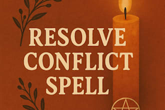 cast a folk magic spell to resolve conflict