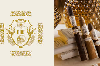 do cigar logo, cigar band, cigar box and cigar label design