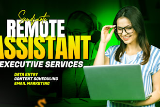 be your remote executive assistant