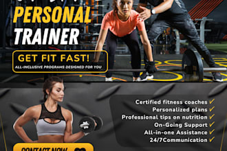 be your online personal trainer and nutritionist