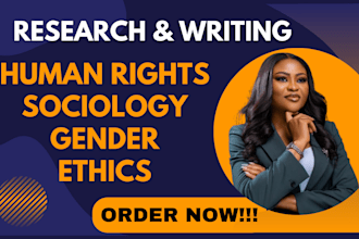 write on ethics, sociology, gender, morality, human and civil rights