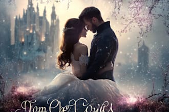 design fantasy, romance and sci fi book covers