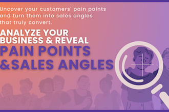 uncover pain points and sales angles to boost conversions