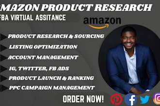 fba product research amazon fba pl virtual assitant amazon ppc fba product