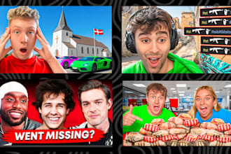 design a mind blowing youtube thumbnail, miniature