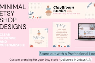 design professional etsy shop banners and covers