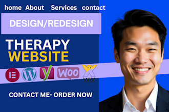 therapy website design redesign therapy website counseling website iv hydration