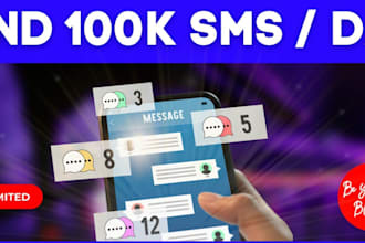 send unlimited bulk sms spam message text message to any country with custom sid