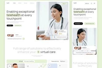 build telehealth hippa compliant telemedicine dental healthcare website and app