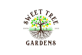 design indoor tropical botanical garden logo