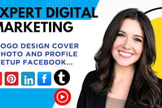be your professional manager for linkedin marketing profile