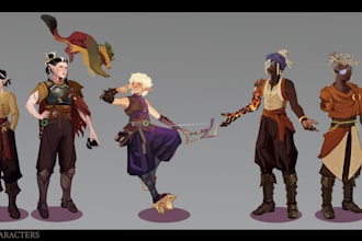 draw your dnd party