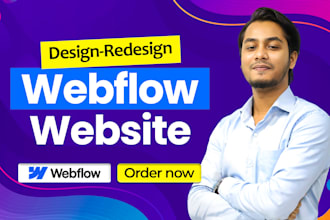 design or develop webflow website, figma to webflow, webflow expert