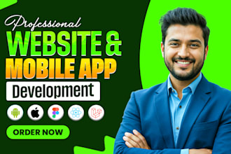 do website or mobile app development ios app development as flutter developer