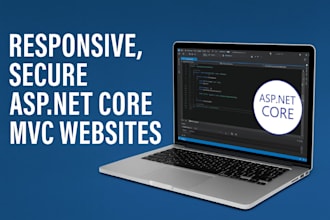build responsive secure aspnet core mvc websites with database