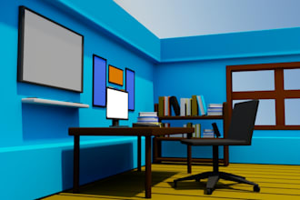 be making low poly 3d models