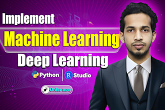 do ai machine learning, deep learning, data science solutions with python