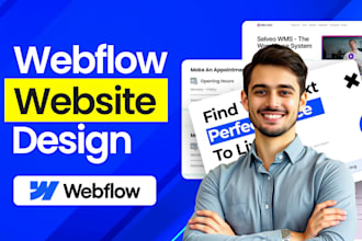 design, redesign, fix the webflow website, convert figma to webflow