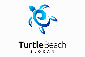 do a gorgeous turtle logo in illustrator design