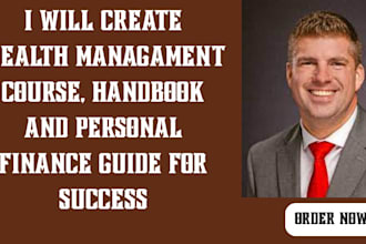 create wealth management course, handbook and personal finance guide for success